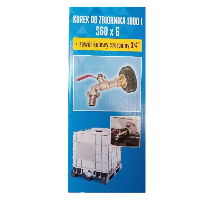 Čiaupas 1000l IBC talpoms - Image 2